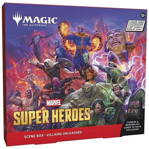 MTG: Marvel Super Heroes - Scene Box Display Cena: Villains Unleashed