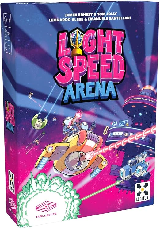 Light Speed Arena (Jogo de Tabuleiro) - Ludofun