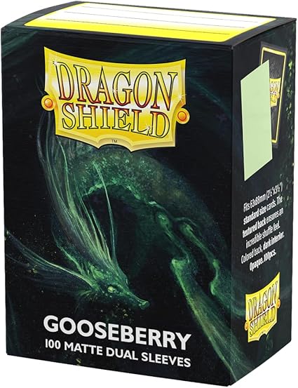 Dragon Shield - Standard Dual Matte - Gooseberry (100un)