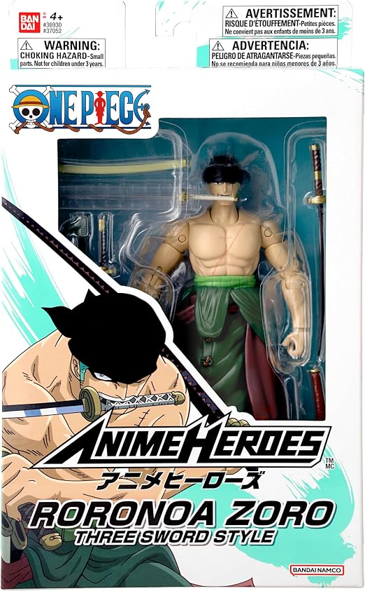Anime Heroes - Roronoa Zoro Three Sword Style