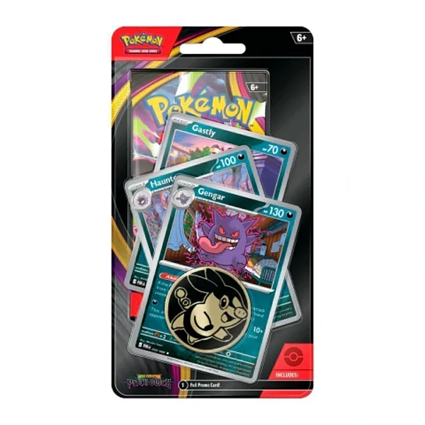 Pokemon TCG: Mega Evolution - Pitch Black - Premium Checklane Blister - Ingles