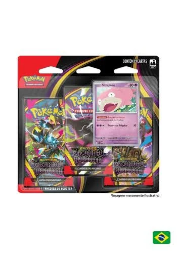 Pokemon TCG: Escuridão Absoluta - Blister Triplo