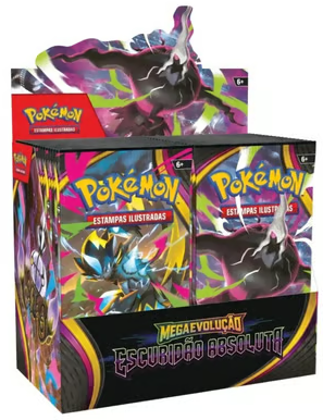 Pokemon TCG: Escuridão Absoluta - Caixa de Boosters