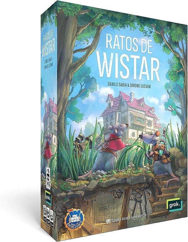 Ratos de Wistar (Jogo de tabuleiro) - Grok