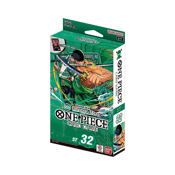 One Piece TCG: Starter Deck Green Roronoa Zoro (ST32)
