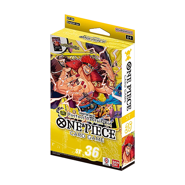 One Piece TCG: Starter Deck Yellow Eustass Captain Kid (ST36)