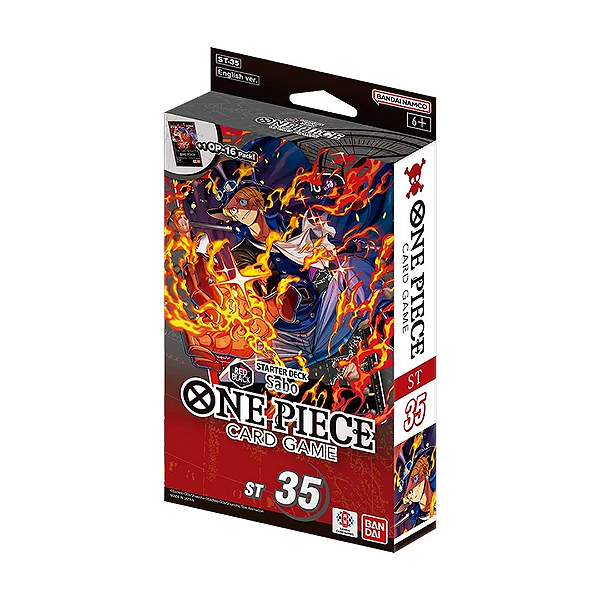 One Piece TCG: Starter Deck Red Black Sabo (ST35)