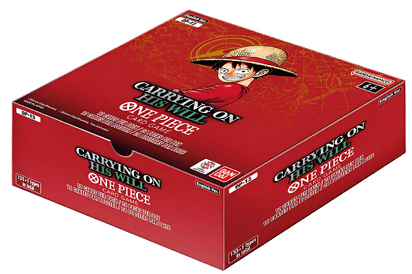 One Piece TCG: Carrying on His Will (OP13) - Booster Box