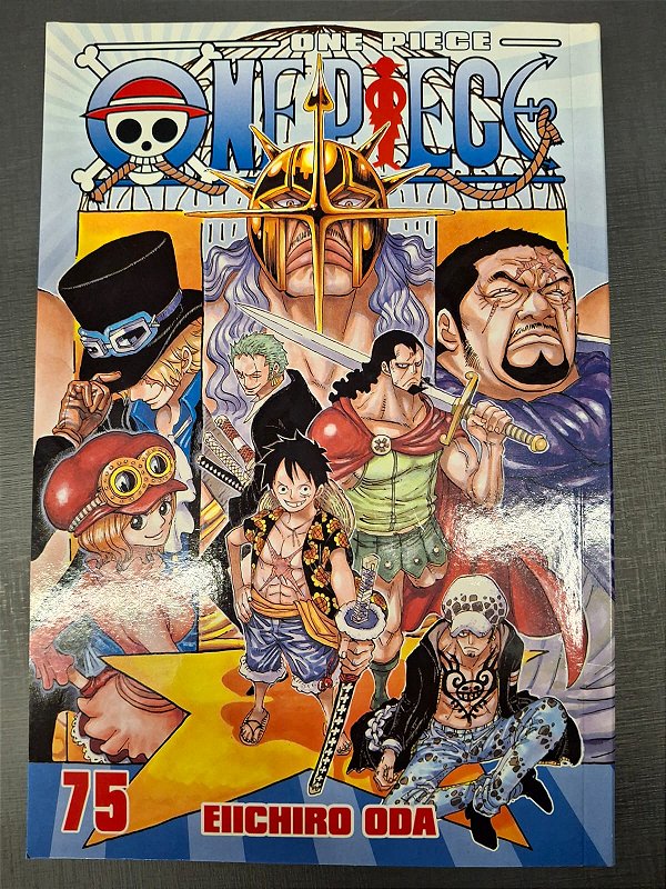 (AVARIADO) - Mangá One Piece #75