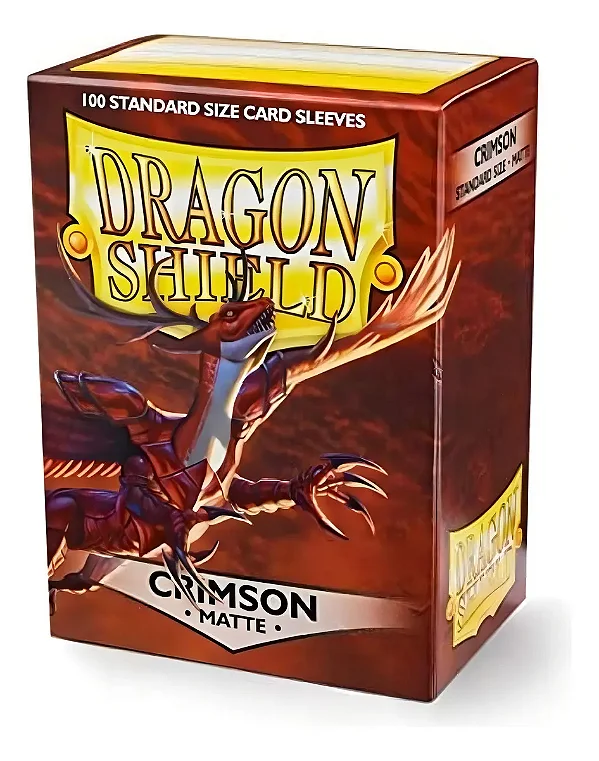 Dragon Shield - Standard Crimson Matte