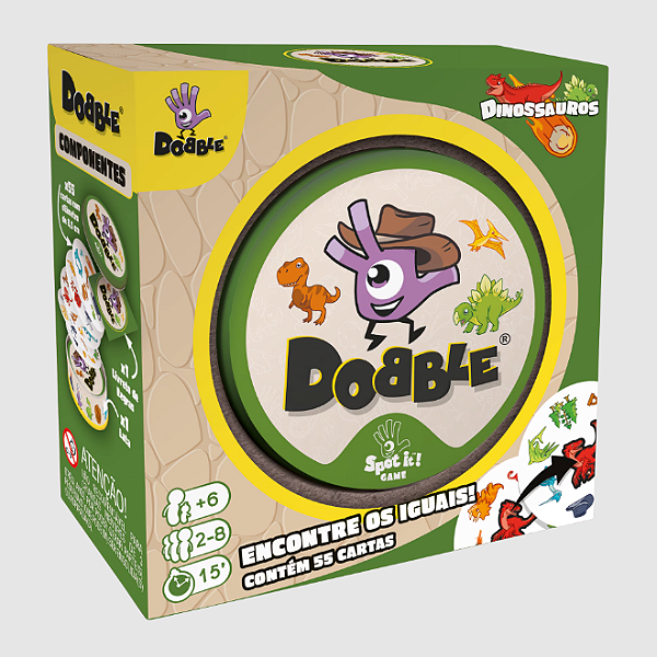 Dobble: Dinossauros - Galápagos (Jogo de Tabuleiro)