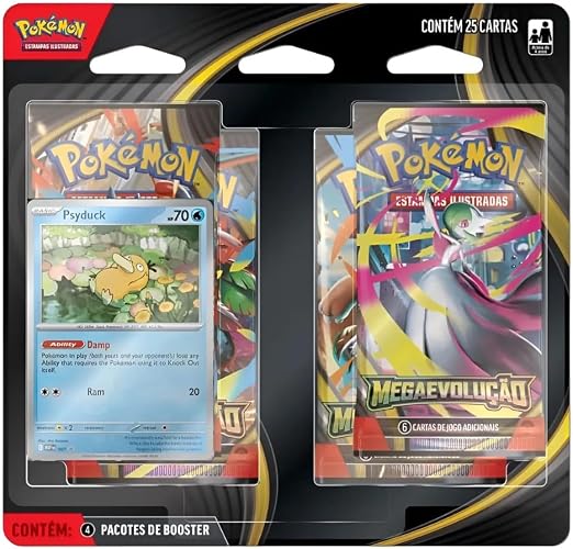Pokémon TCG: MegaEvolução - Blister Quádruplo