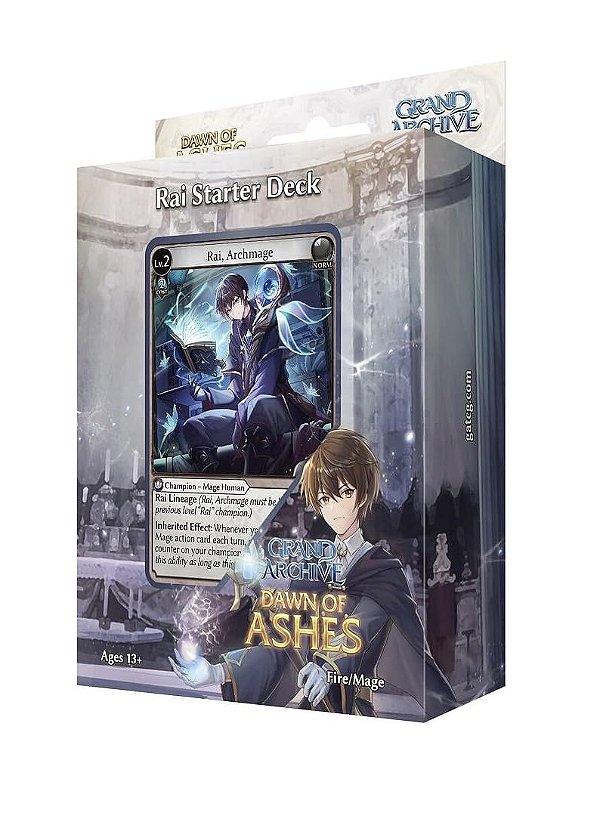 Grand Archive TCG - Dawn of Ashes Rai Starter Deck