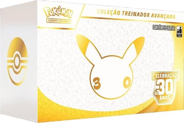 Pokemon TCG - Celebração de 30 Anos - Coleção Treinador Avançado