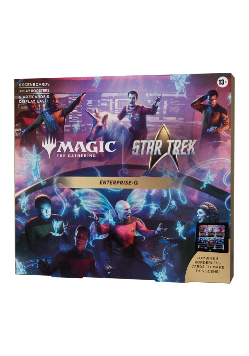 PRÉ-VENDA - Magic the gathering - Universes Beyond Star Trek - Cena Entreprise-Q