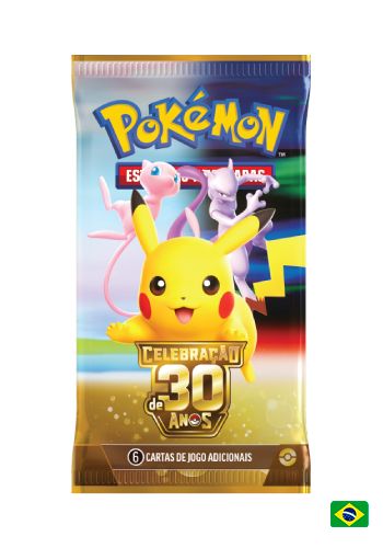 Pokemon TCG - Celebração de 30 Anos - Booster Avulso
