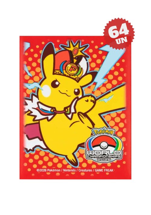 Pokemon TCG - Sleeve Pikachu World Championship 2026
