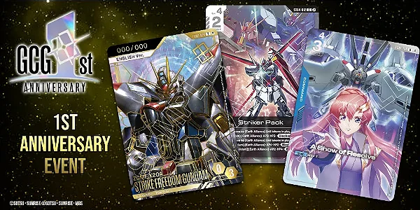 EVENTO - Gundam TCG - 1st Anniversary Event - 01/11/2026