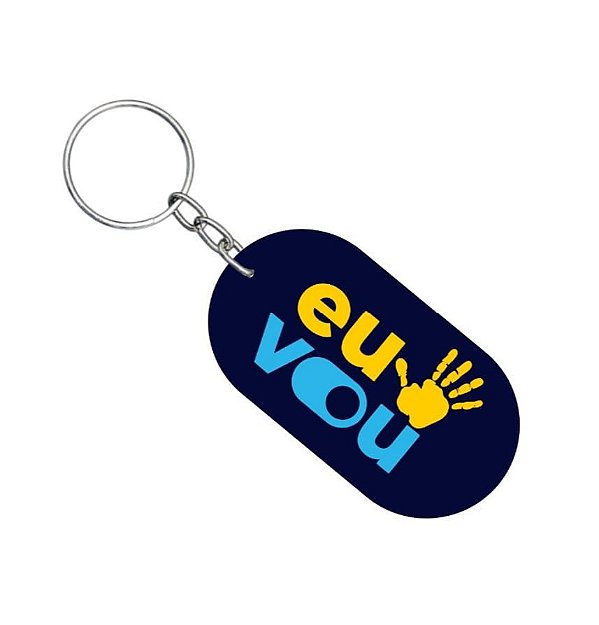 CHAVEIRO EU VOU CALEBE