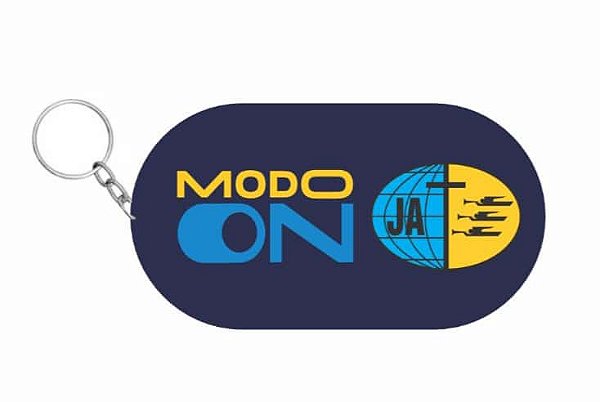 CHAVEIRO MODO ON JA OVAL