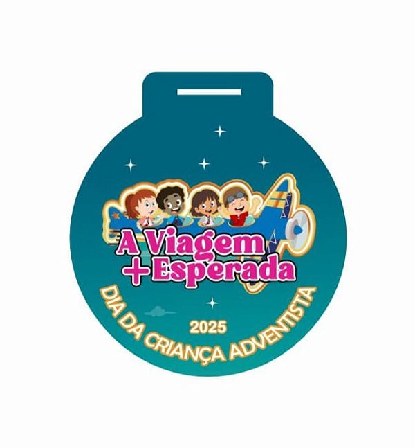 MEDALHA DIA DA CRIANÇA ADVENTISTA 2025