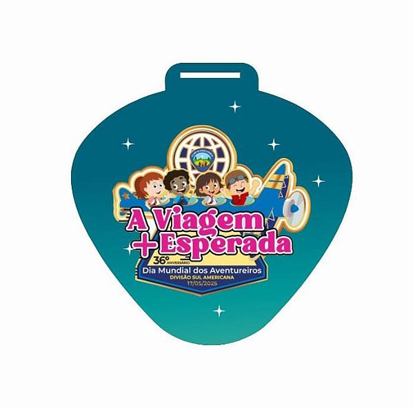 MEDALHA A VIAGEM MAIS ESPERADA