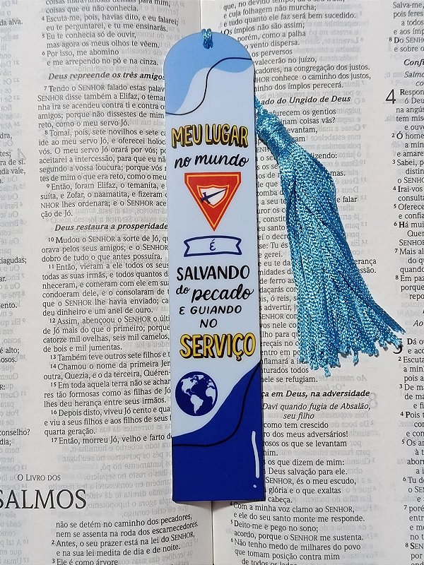 MARCA PAGINA DBV MEU LUGAR É SALVANDO