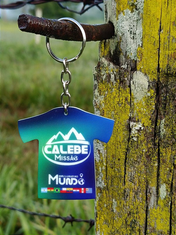 CHAVEIRO MISSÃO CALEBE DEGRADÊ