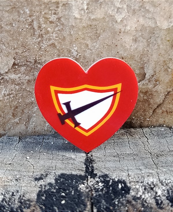 PIN CROCS CORAÇÃO DBV