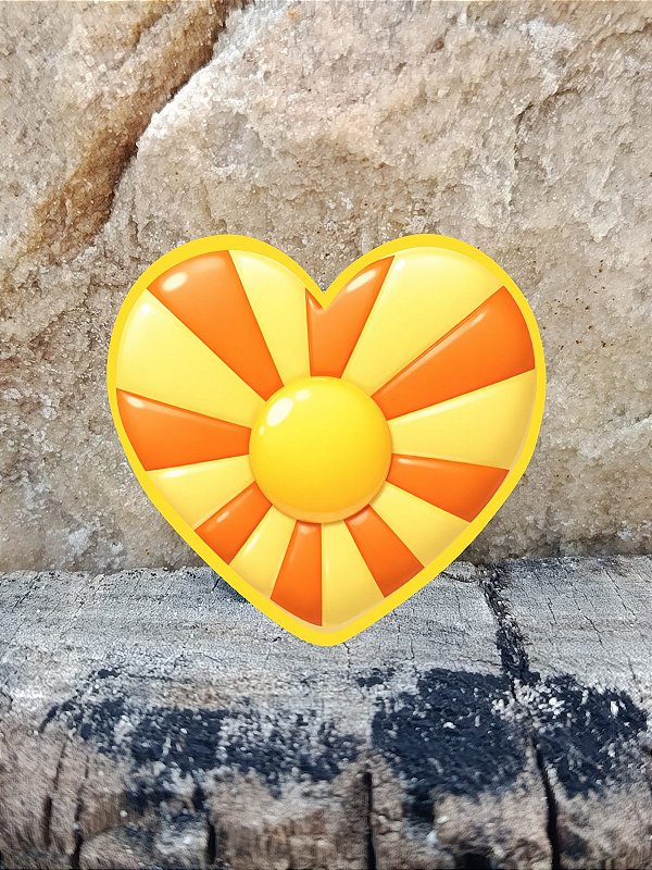 PIN CROCS CORAÇÃO CLASSE LUMINARES