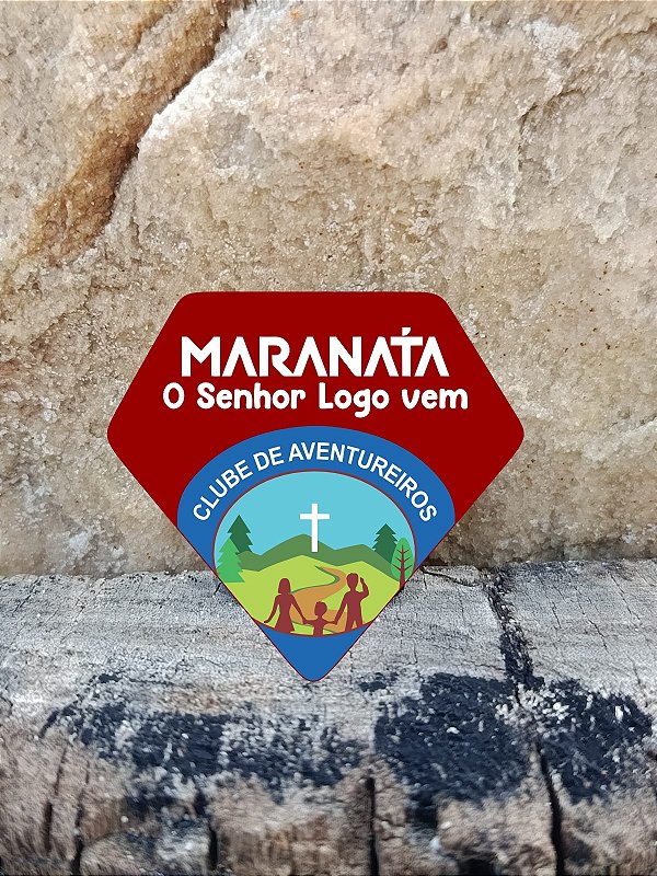 PIN CROCS MARANATA O SENHOR LOGO VEM AVT
