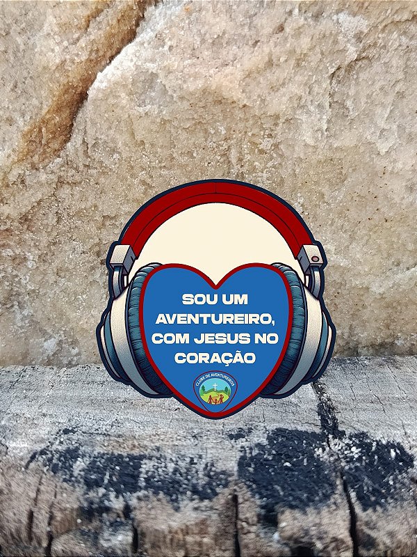 PIN CROCS SOU AVT COM JESUS NO CORAÇÃO