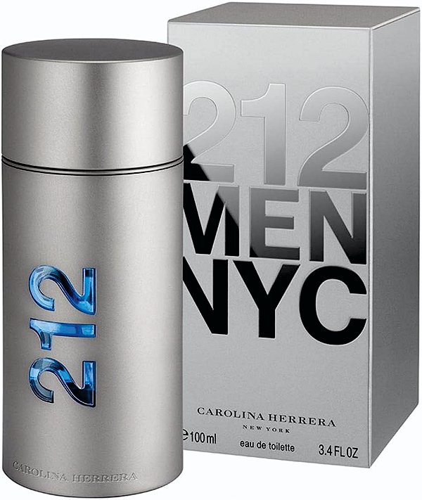 212 Men Nyc Carolina Herrera - Perfume Masculino - Eau de Toilette - 100ml