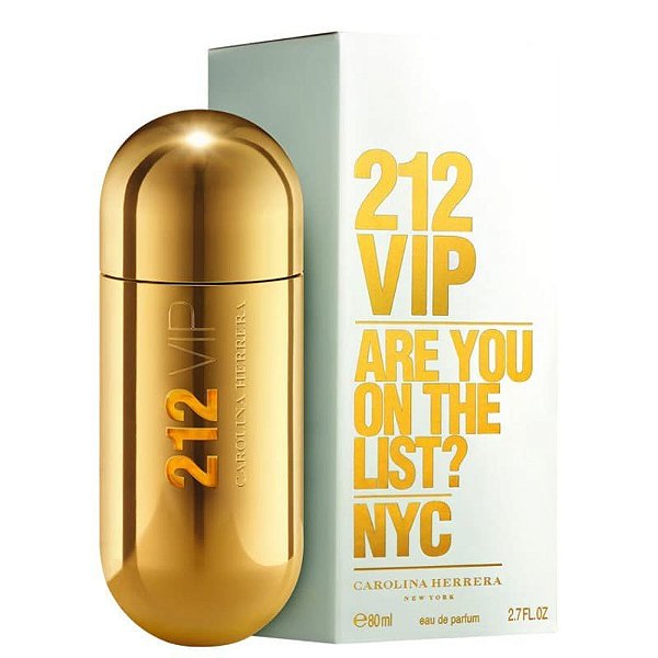 212 Vip Carolina Herrera - Perfume Feminino - Eau de Parfum - 80ml