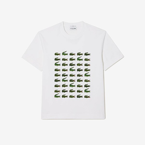 Camiseta Lacoste multi croco
