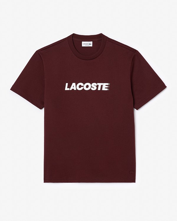 Camiseta Lacoste Letreiro