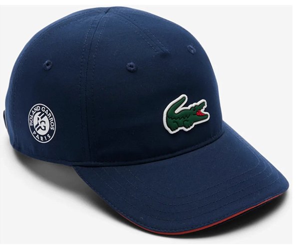 Boné Lacoste Roland Garros 2025 - Azul Marinho