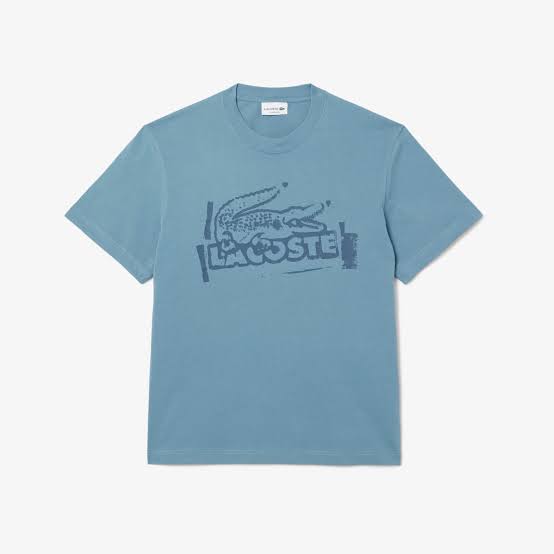 Camiseta Lacoste CROCO 2025 - Azul