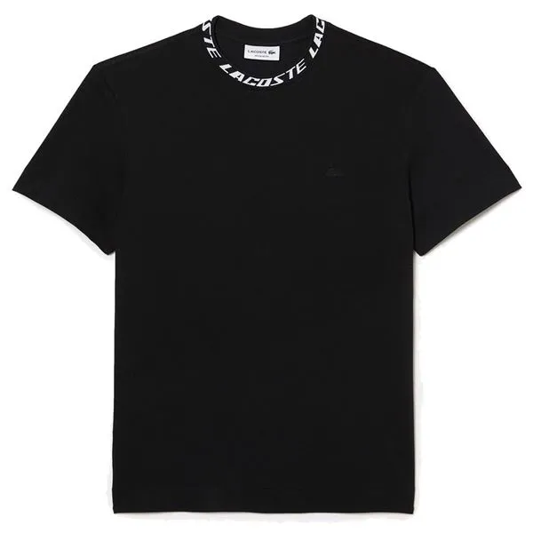 Camiseta Lacoste Gola Assinada