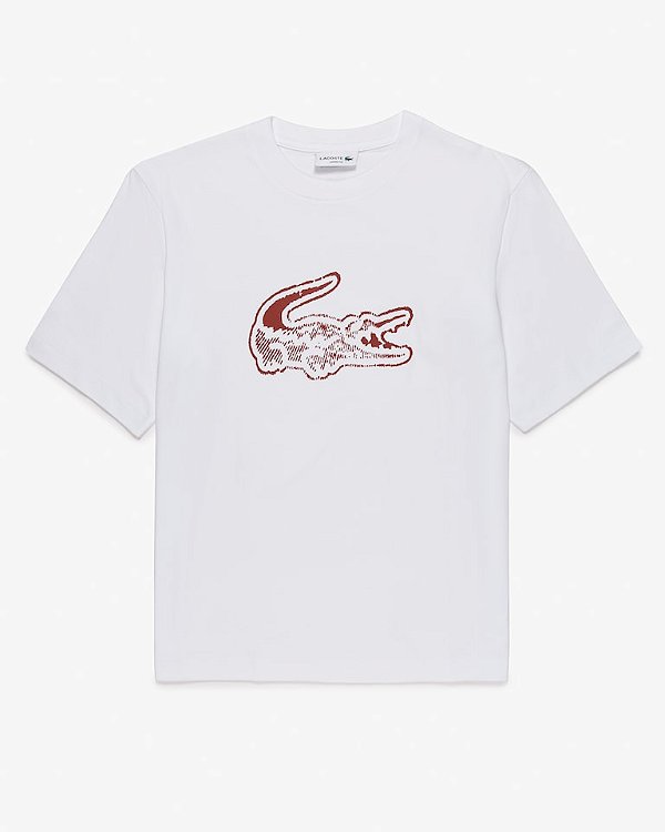 Camiseta Lacoste Big croc 2025