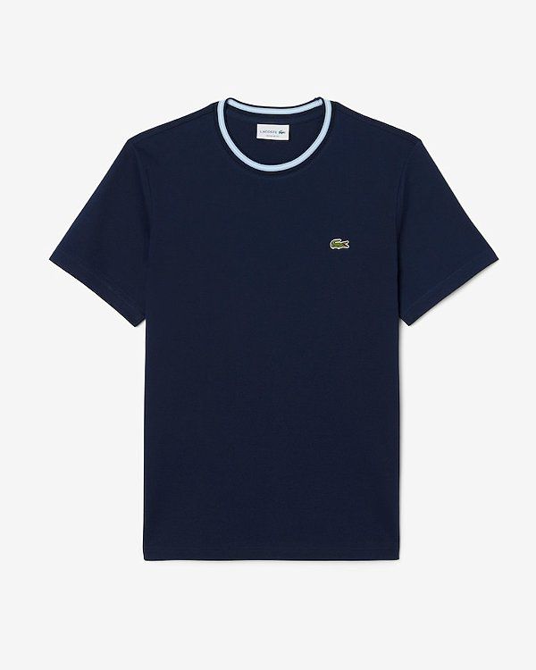 Camiseta Lacoste Gola listrado