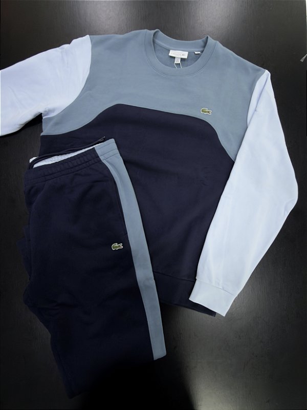 Conjunto Lacoste Color Block