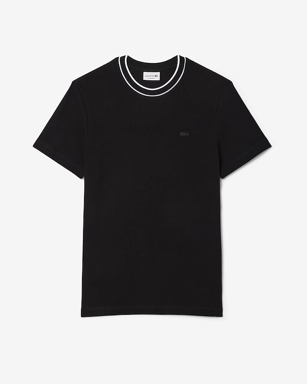 Camiseta Lacoste Gola Listrada