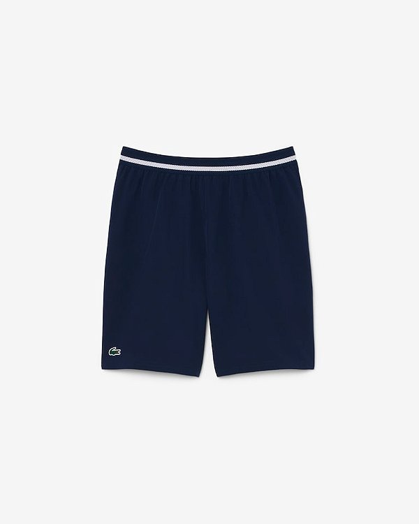 Bermuda Lacoste Novak Djokovic - Azul marinho