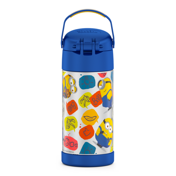 Garrafa Térmica Thermos ® 355ml Funtainer Minions Empório da