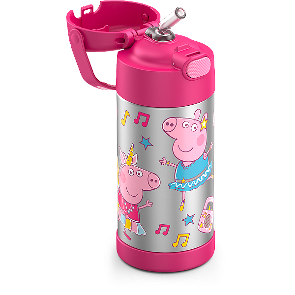 Garrafa Térmica Thermos ® 355ml Funtainer Peppa Pig Empório da
