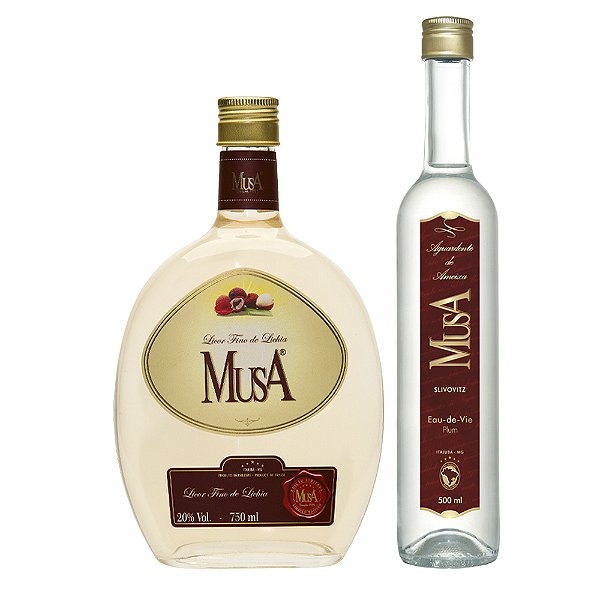 Compre Licor de Lichia e Ganhe Aguardente de Ameixa MusA