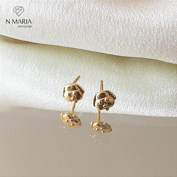 Brincos Dog Lovers Banhado Ouro 18k