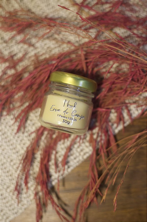 Vela mini Erva do Campo