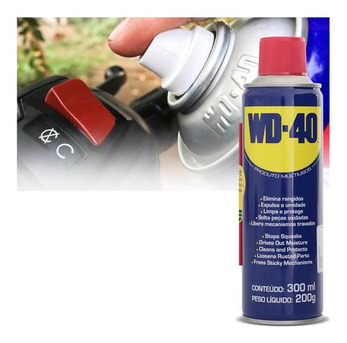 Oleo Lubrificante Desengripante 300ML WD-40